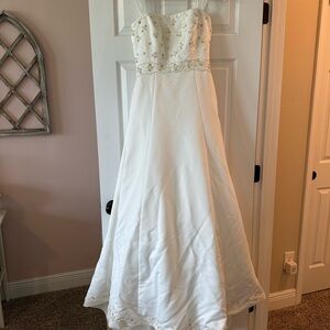 Wedding dress, size 8
